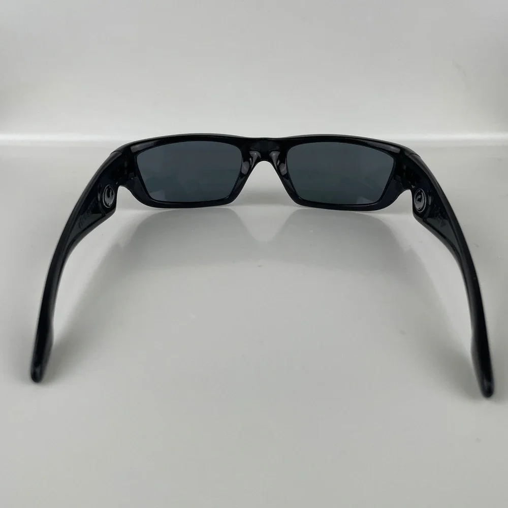 VTG Dragon Alliance Rev Sunglasses Black Wrap Sport Rectangle Silver Y2K 00s USA
